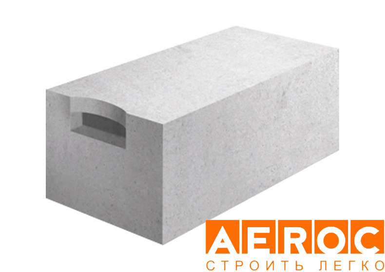 Газобетон Aeroc D600 625х400х250 мм