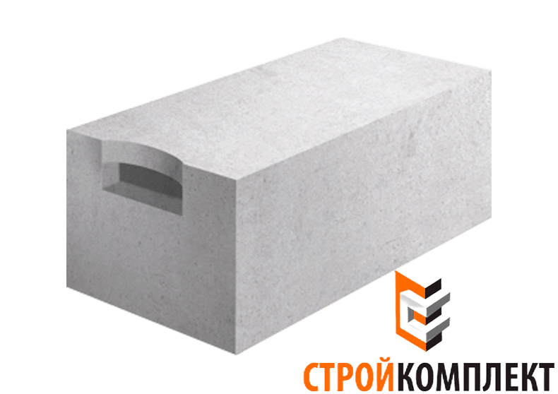 Газобетон СК D600 карманы 600х300х250 мм