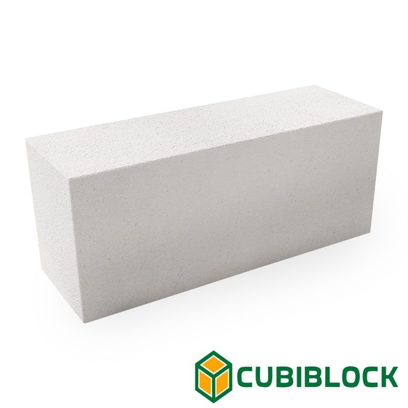 Газобетонный блок стеновой Cubi Block D400 625х250х250 B2.5